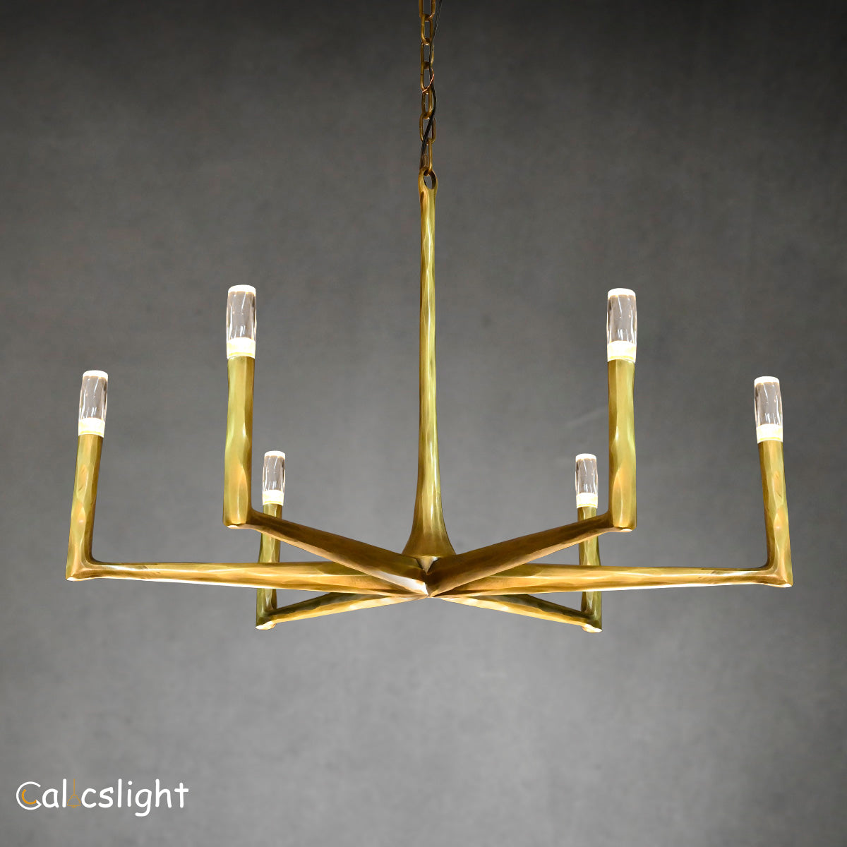 Thaddeus Forged Round Chandelier 36" 48” 60” 72”