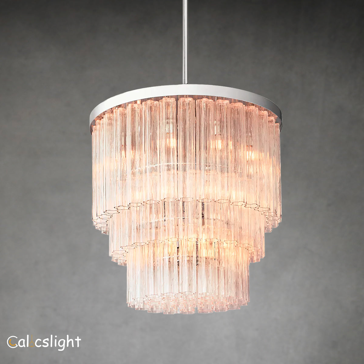 Cielo Three-Tier Round Chandelier 36"