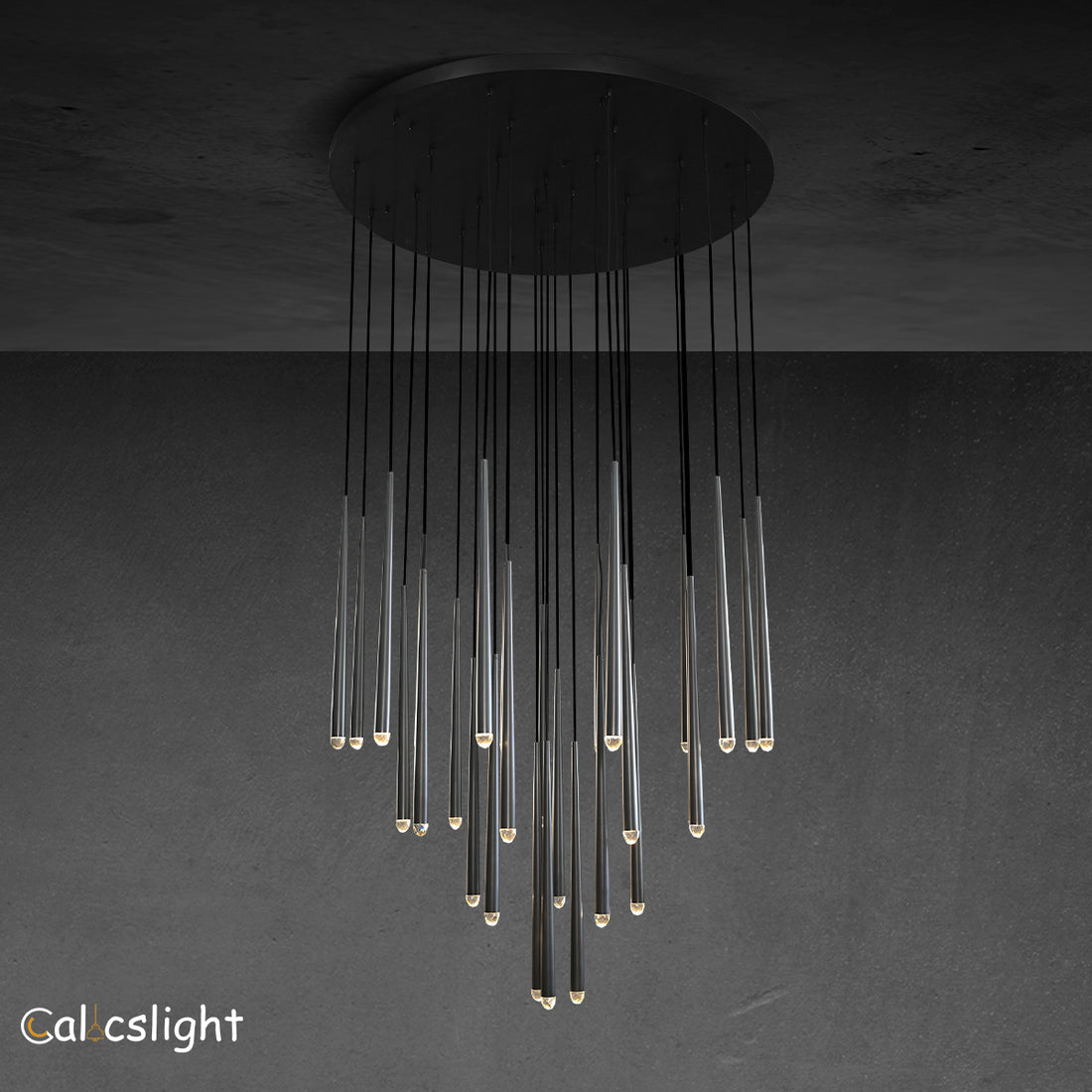 Aquitaine Round Chandelier 24" 30" 48"