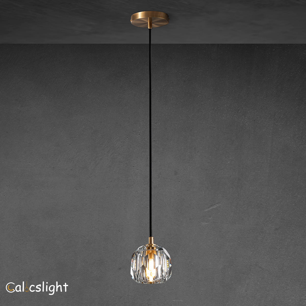 Boule De Crystal Double Ball Pendant Lighting