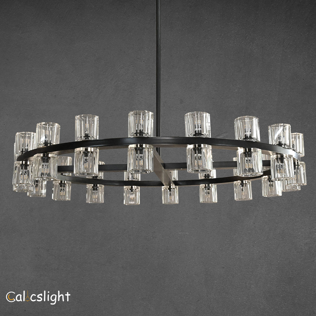 Arcachon Crystal Round Chandelier 36"