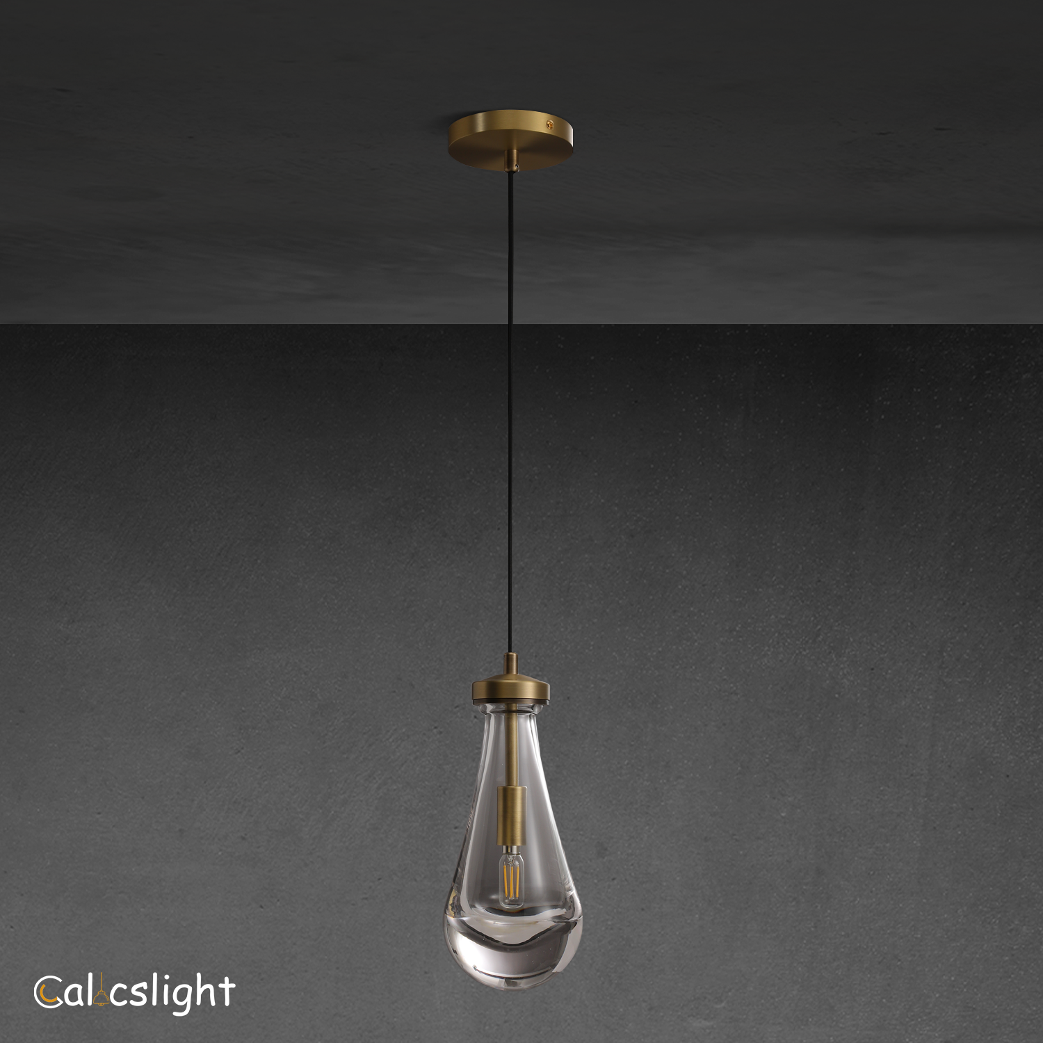 Raindrop Glass Pendant Lighting