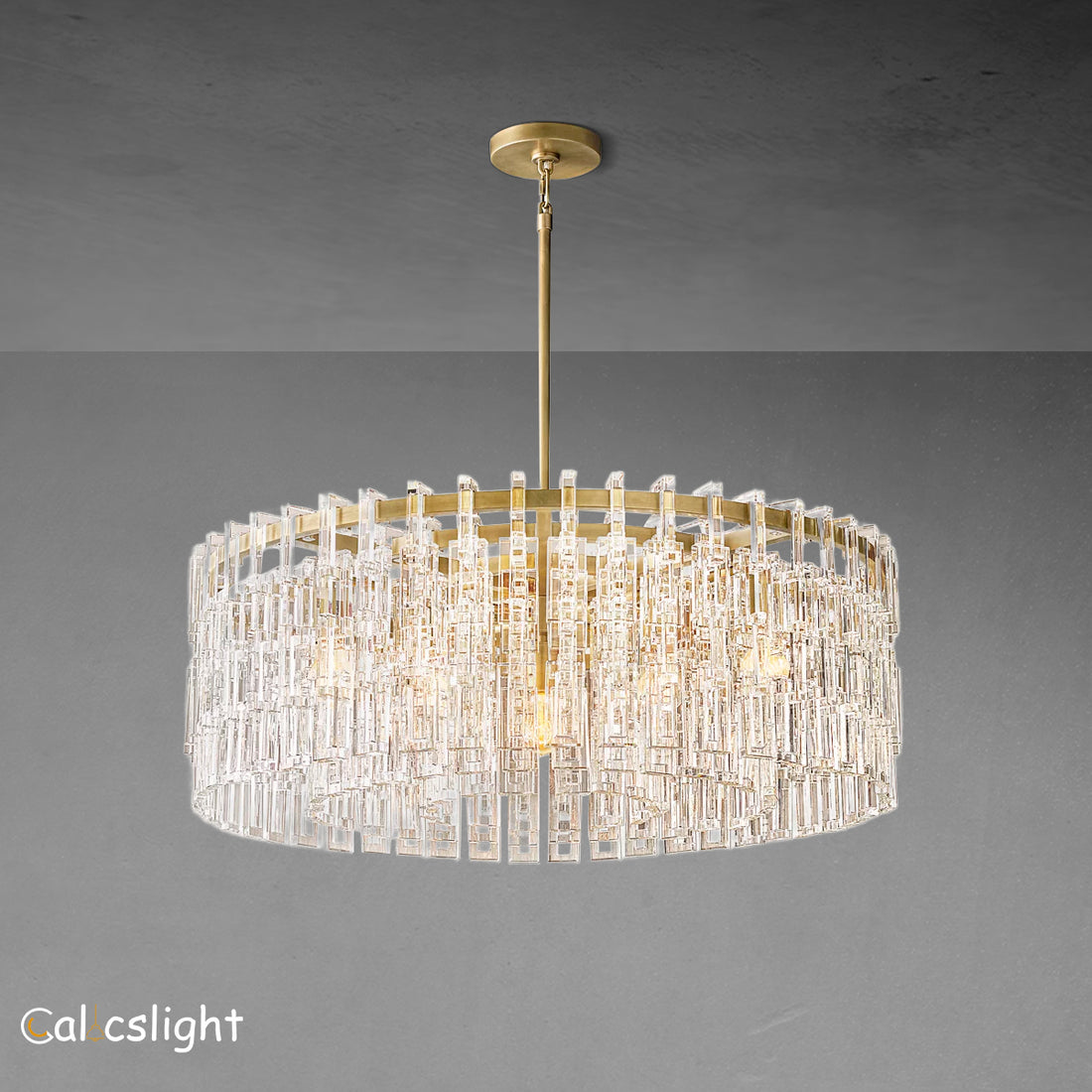 Magina K9 Crystal Round Chandelier 36"