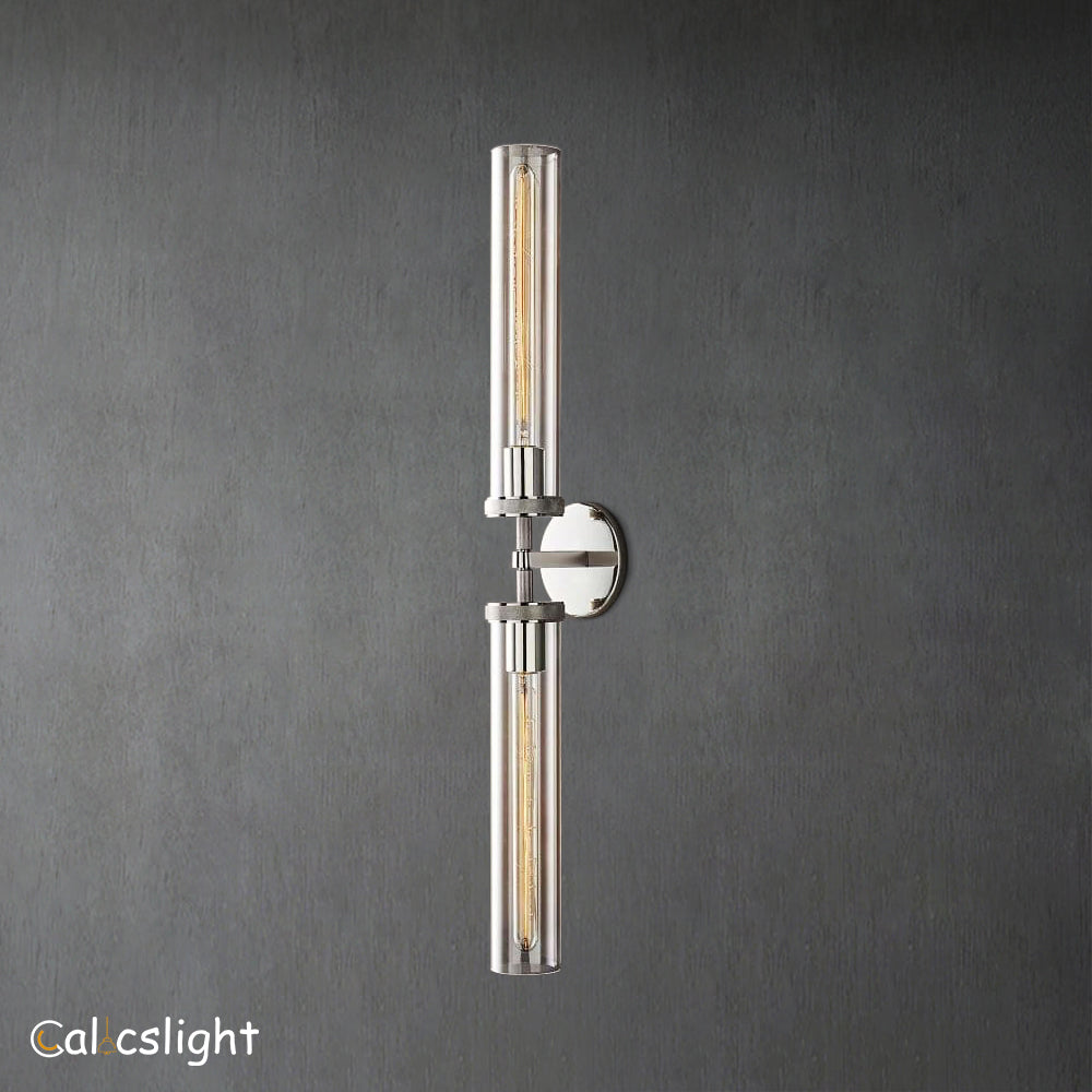 Lambet Round Linear Grand Bedroom Wall Sconce