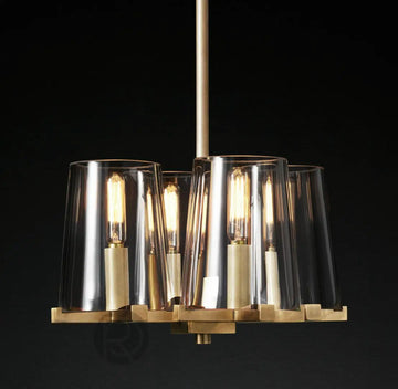 Pauillac Clear Glass Pendant Light