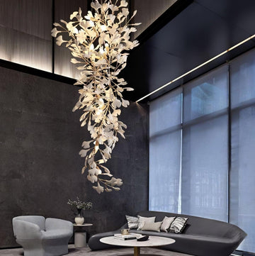 Ginkgo Long Branch Type Chandelier