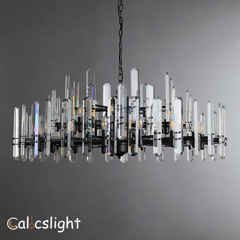 Bonnington Rectangular chandelier 48"