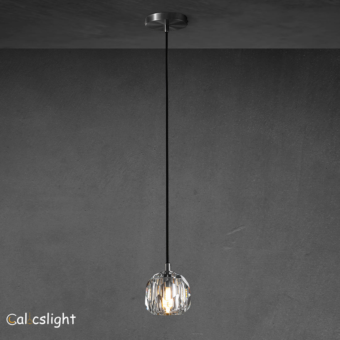 Boule De Crystal Double Ball Pendant Lighting