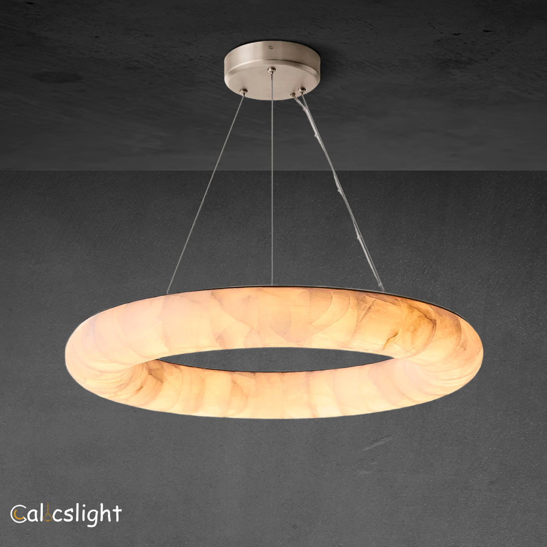 Rivage Lisse Round Chandelier 31"