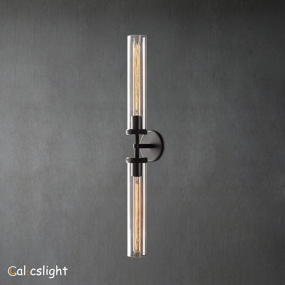 Lambet Hexagonal Linear Grand Bedroom Wall Sconce