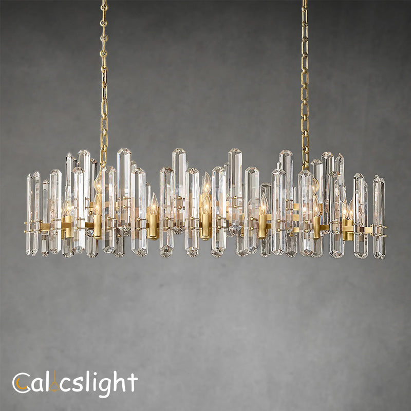 Bonnington Rectangular chandelier  54” 72"