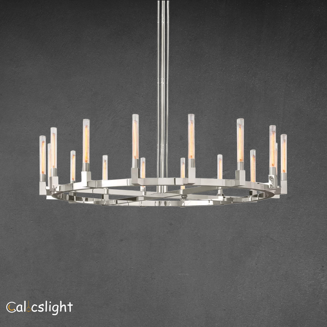 Cannel Round Chandelier 72"