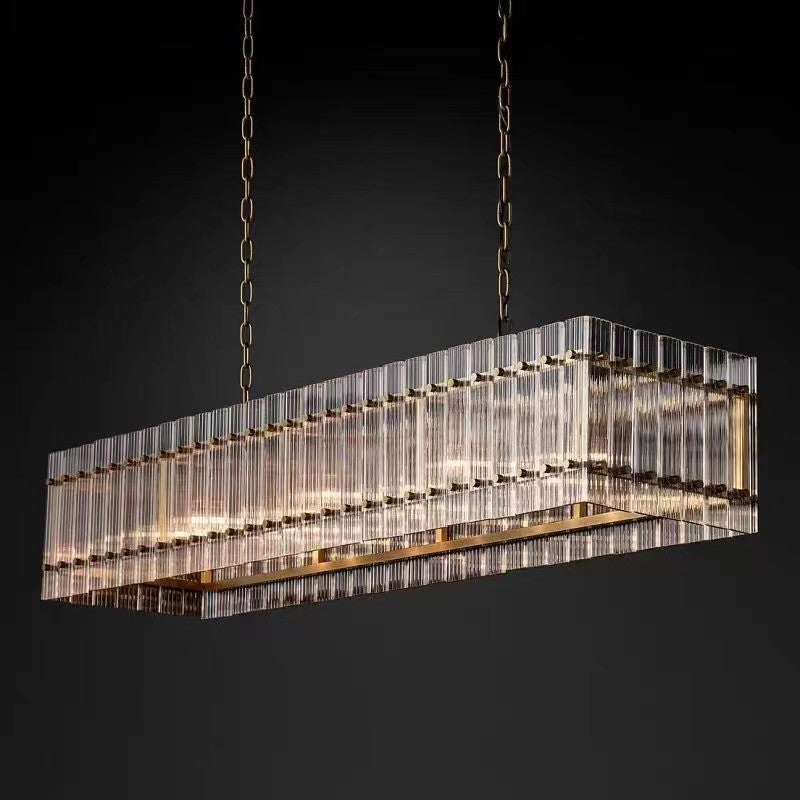 San Marco Rectangle Chandelier 54"