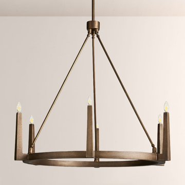 Emmet Shaded Chandelier 42" 54"