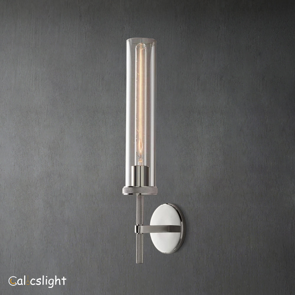 Lambet Hexagonal Grand Bathroom Wall Sconce