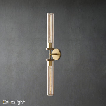 Lambet Round Linear Grand Bedroom Wall Sconce