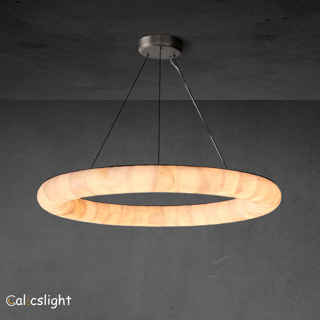 Rivage Lisse Round Chandelier 41"