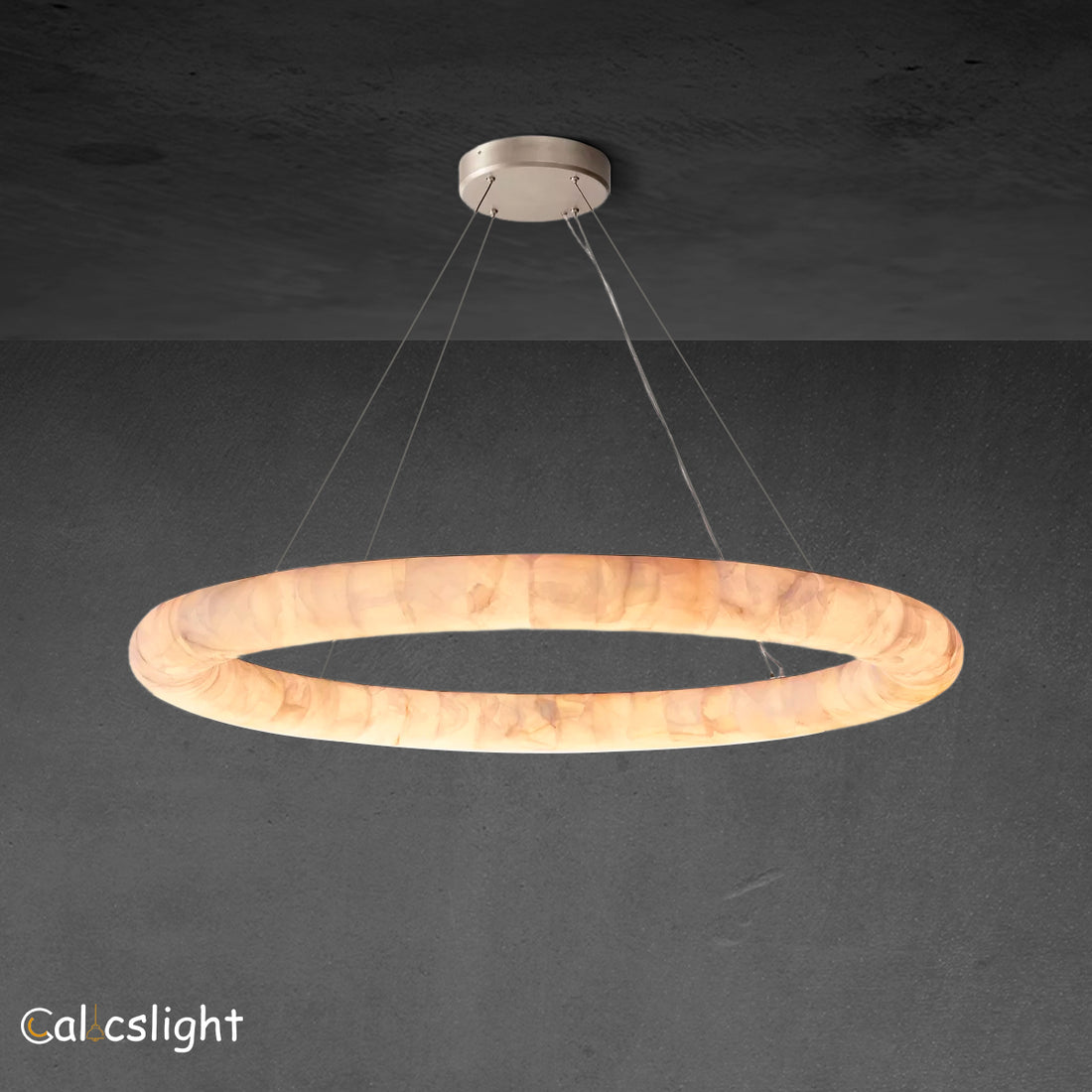 Rivage Lisse Round Chandelier 61"