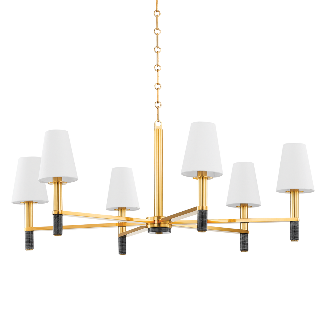 Paramus Clear Functional Design Chandelier