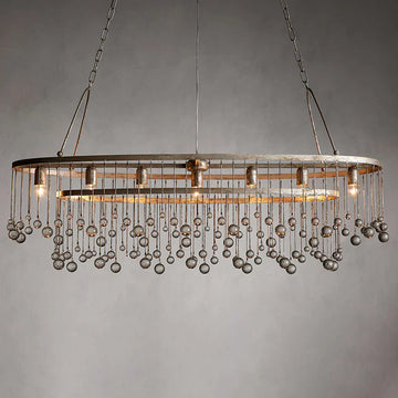 Aubrey 7 Light Oval Chandelier