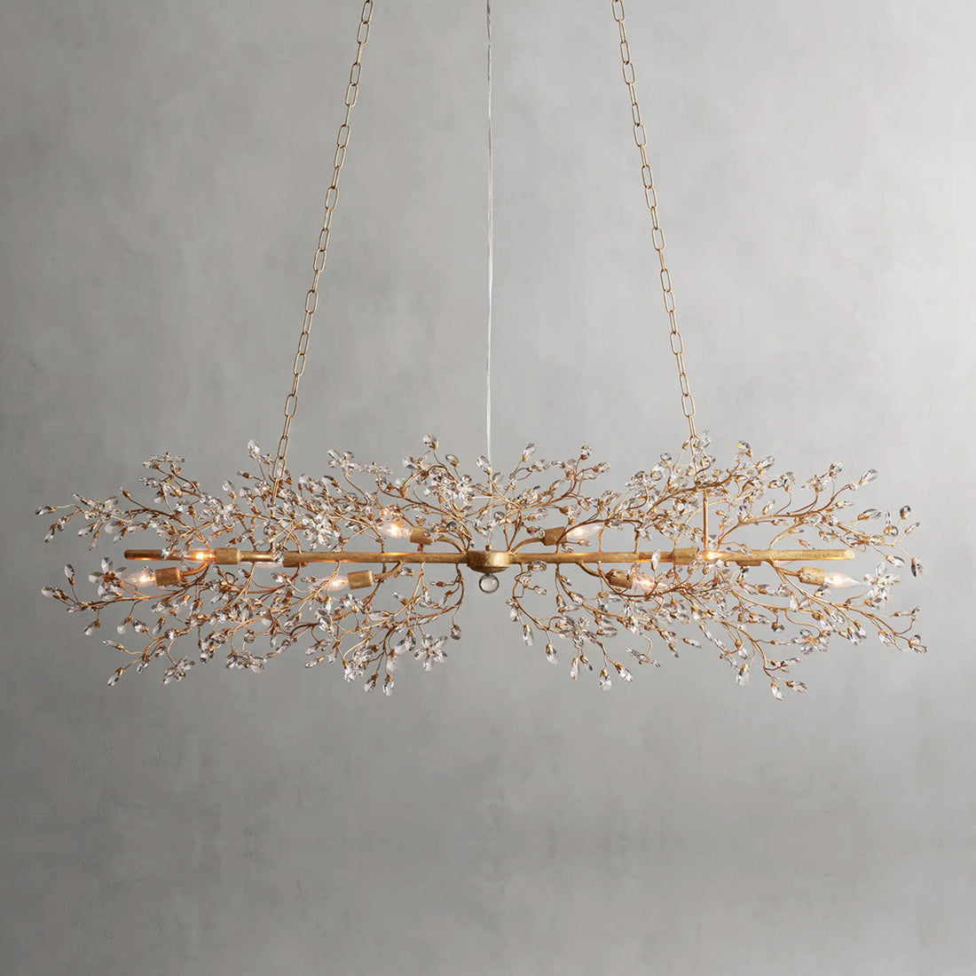 Fiore Linear Chandelier 43'' 51'' 68''