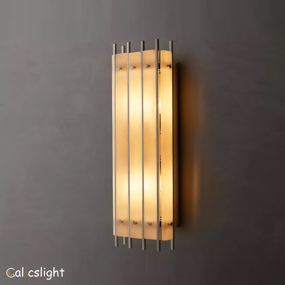 San Marco Alabaster Grand Rectangular Sconce