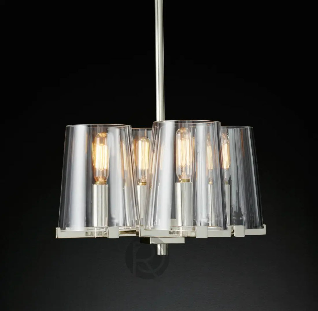 Pauillac Clear Glass Pendant Light