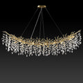 Modern Silver Crystal Glass Tree Branchs Chandelier 55