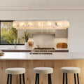 Alabaster Rectangular Chandelier L54