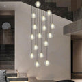 Large LED Pendant Chandeliers with Crystal Bubble Ball - Fast Delivery-1-Luxehomezone