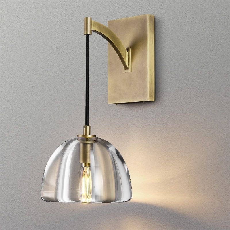 Hemisphere Sconce 7"