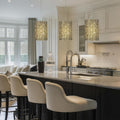 Smoke Grey Crystal Pendant Lights - Fast Delivery-1-Luxehomezone