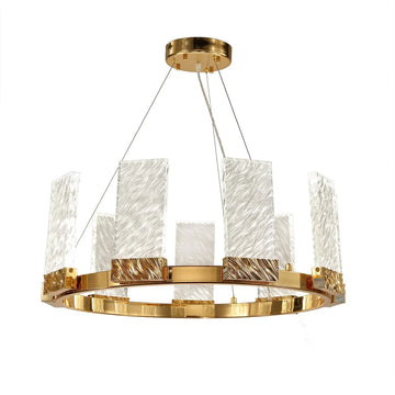 Aime 1-Tier Round Chandelier