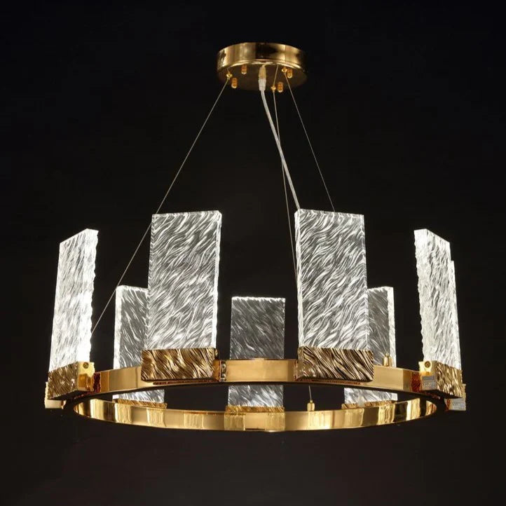 Aime 1-Tier Round Chandelier