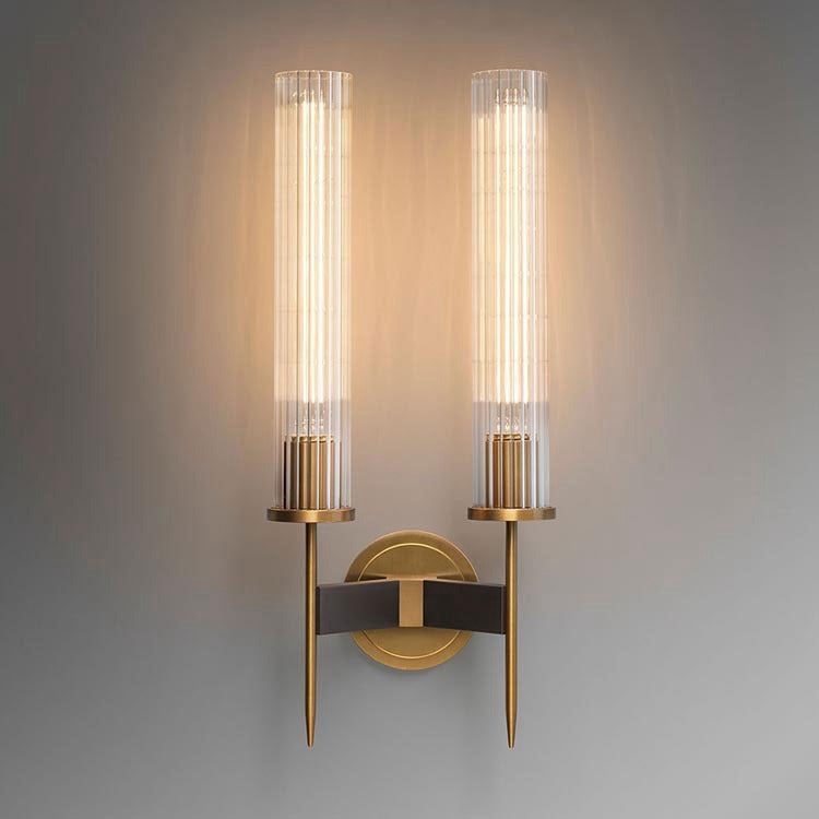 Cannel Double Candle Wall Sconce