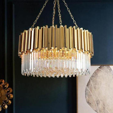 Candi Round Modern Chandelier Chain