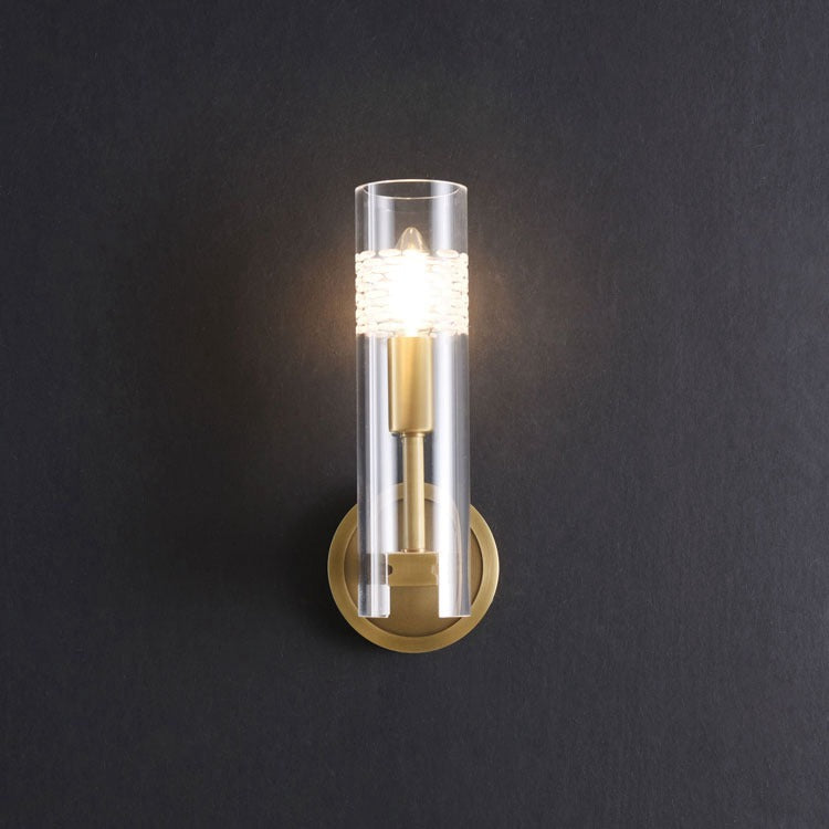 Brass Kaleidoscope Wall Sconce