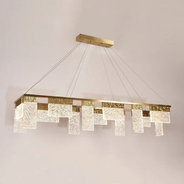 Aime LED Rectangle Chandelier