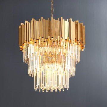 Elian Kaia Crystal Pendant Chandelier