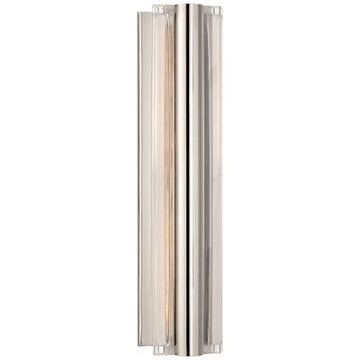 DALEY LINEAR SCONCE POLISHED NICKEL 18”