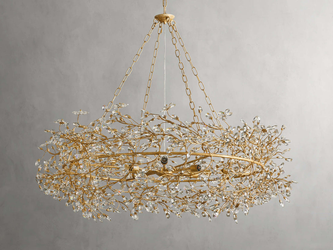 Fiore Crown Chandelier 39" 48"