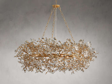 Fiore Crown Chandelier 39" 48"