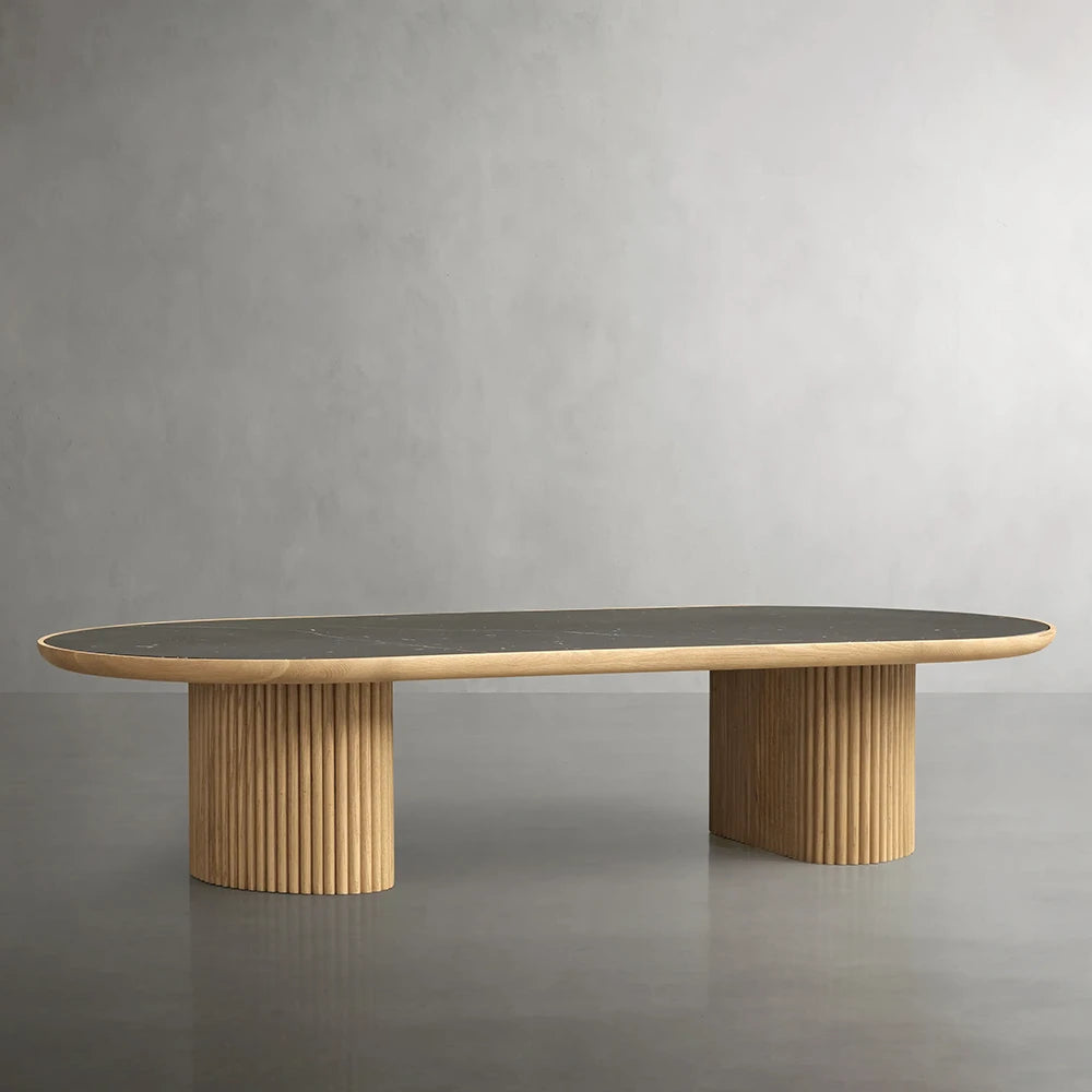 Astor Coffee Table 64" -
honey black