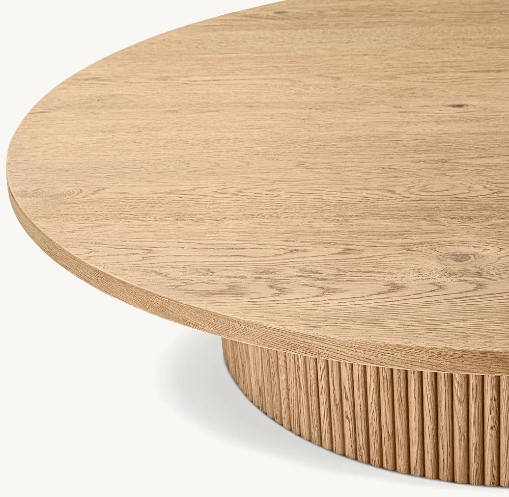 Mulho Round Wood Coffee Table