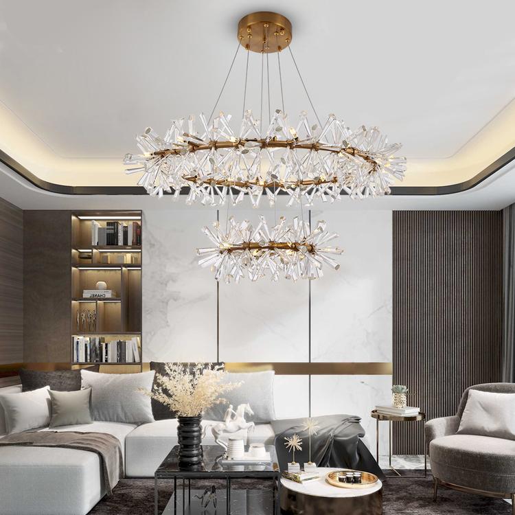 Kylia Ring Crystal Chandelier