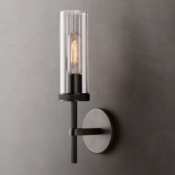 Lambe Knurled Wall Sconce 14"H