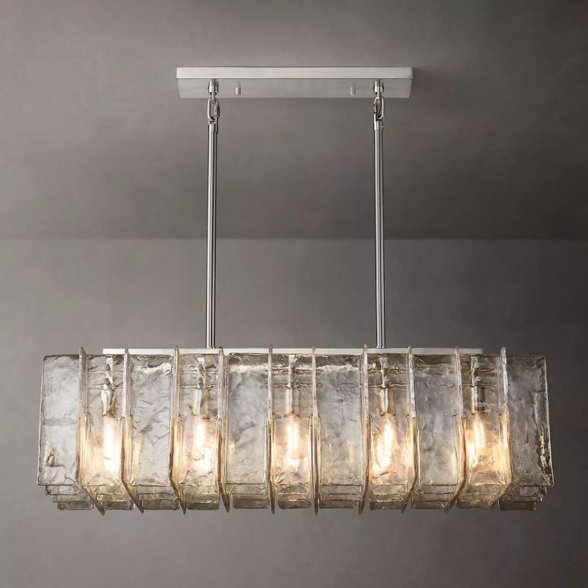 Lattica Linear Chandelier 49" 10-Lights