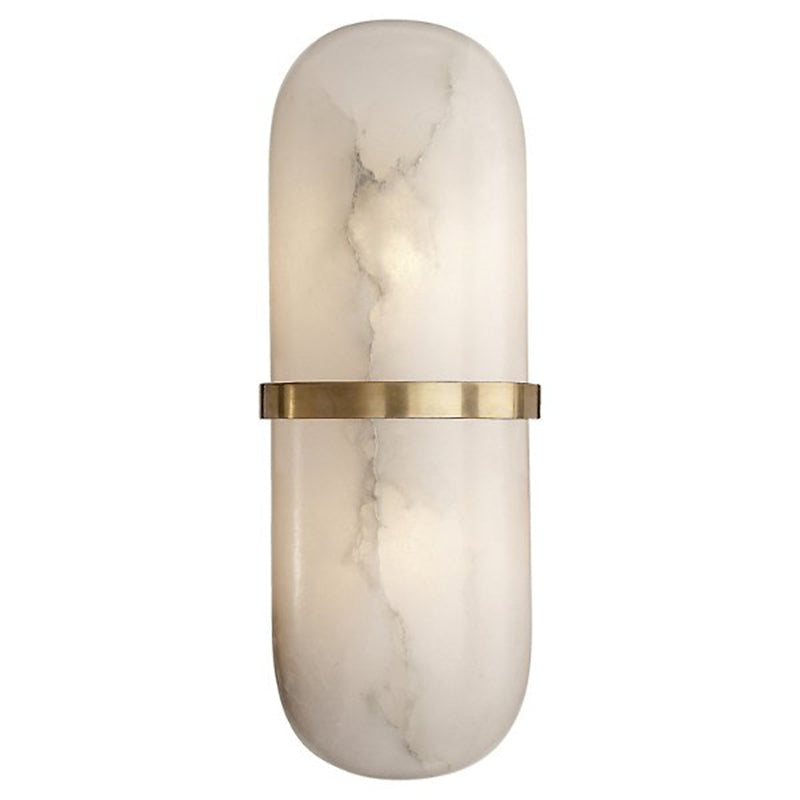 Charlene Marble Mirror Front Wall Sconce