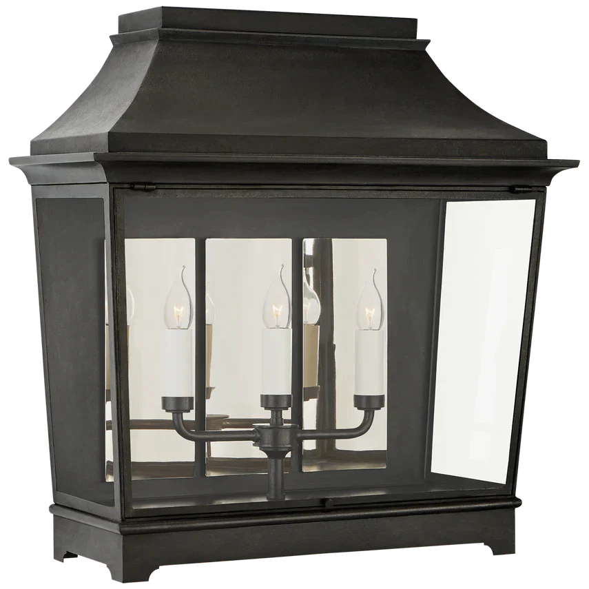 Rosedale Classic Wide 3/4 Wall Lantern