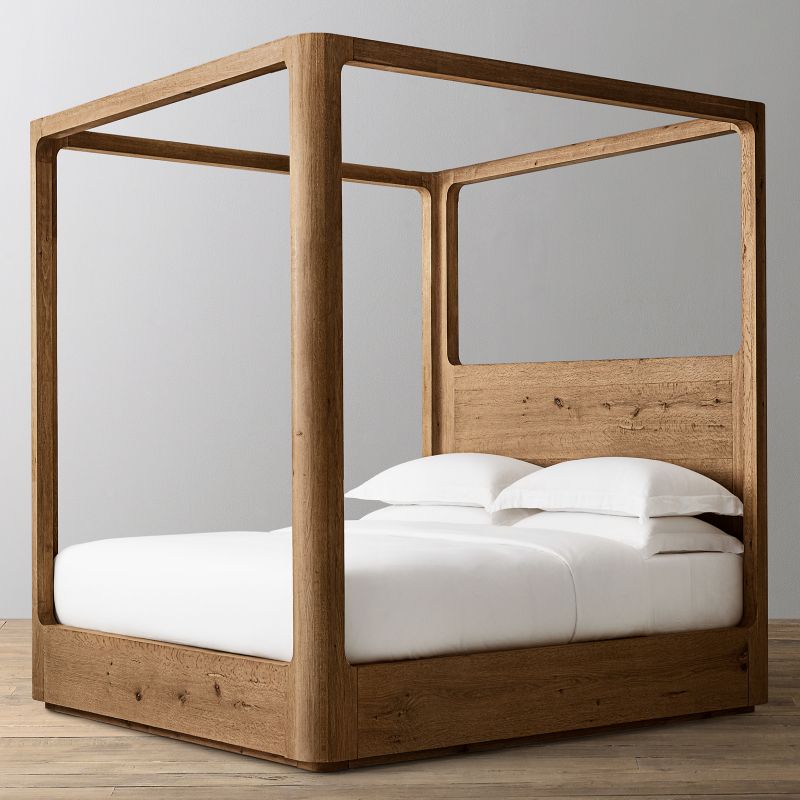 Osla Wood Canopy Bed